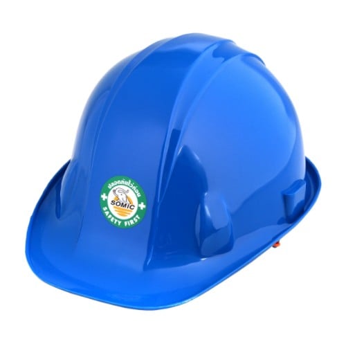 SKI - สกี จำหน่ายสินค้าหลากหลาย และคุณภาพดี | SOMIC 425-BL หมวกวิศวะ พร้อมไส้หมวก สีน้ำเงิน